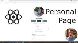 My personal page made with React JS screenshot 5