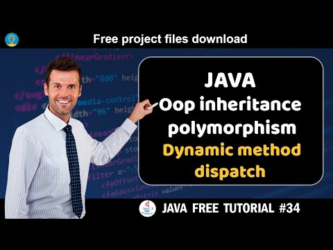 Java tutorial #34 | oop inheritance & polymorphism - Dynamic method dispatch | Java course