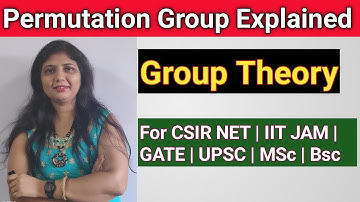 Modern Algebra - Group Theory - Permutation Group Explanation| CSIR net| IIT JAM| GATE | UPSC