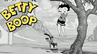 Betty Boop: Pudgy the Watchman (1938)
Pudgy the Watchman is a 1938 Fleischer Studios animated short film starring Betty Boop.
Synopsis:
Betty Boop hires a feline professional Mouse Eradicator Mr. Al E. Katz to solve her rodent woes because Pudgy isnt doing his job. But after initial successes, Mr. Al E. Katz gets drunk on the job. Bettys relieved to have Pudgy throw Katz out the window.
(Source: Wikipedia) Betty Boop: Pudgy the Watchman (1938)