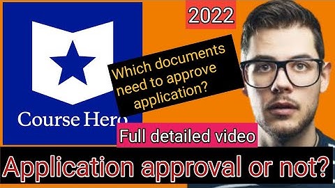 course hero application approval in 2022 | full detailed video l tech sourav