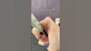 Our first prototype 🤮 #starwars #lightsaber