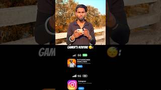 Only Bgmi Gamers Routine 🥹😈 #pubgmobile #bgmi #shorts #reaction