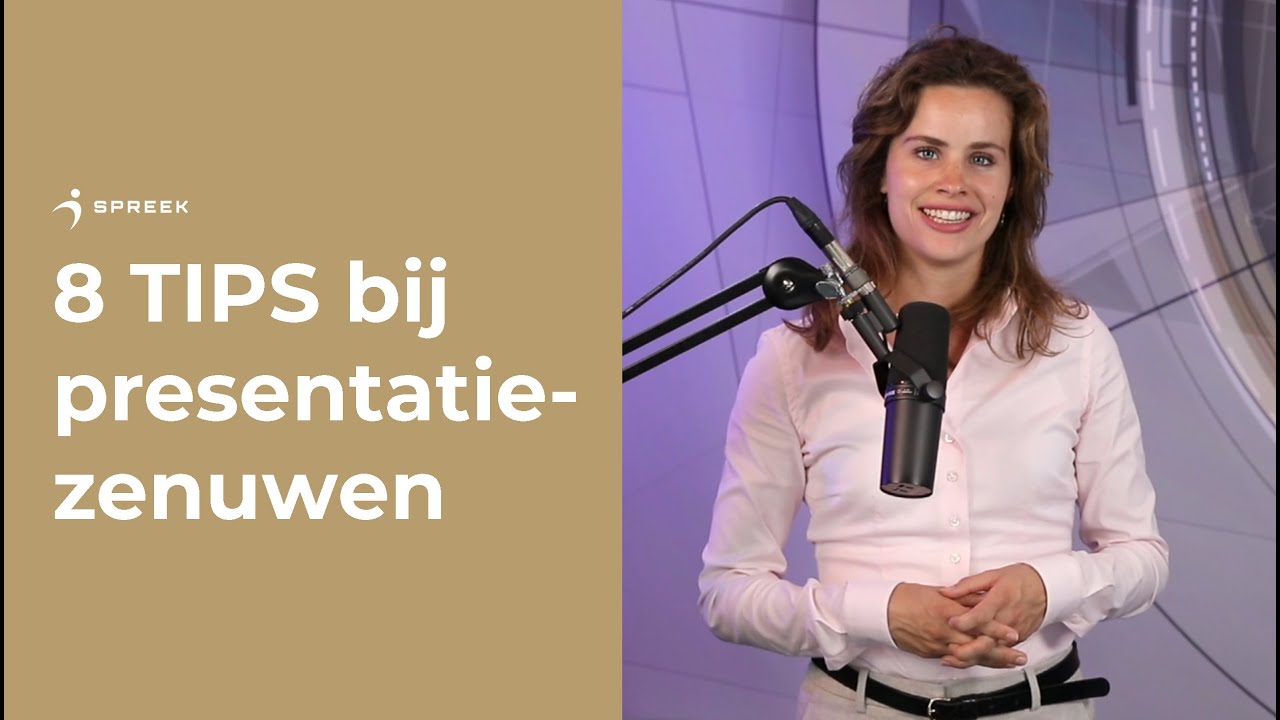 Zo ga je om met zenuwen voor een presentatie! | 8 TIPS | Spreek.nl