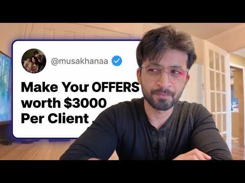 Let Me Fix Your OFFER to Charge $3000+ in 17 minutes