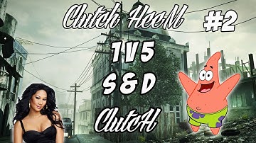 Clutch HeeM #2 1v5 S&D Clutch (MW3 Gameplay) [HD]