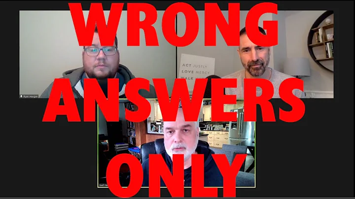 Wrong Answers Only - Episode 1
