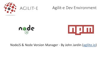Agilit-e Dev Environment - NodeJS and NVM - MacOS
