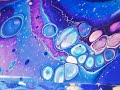 pouring acrylic cells /Comment obtenir de belles cellules .