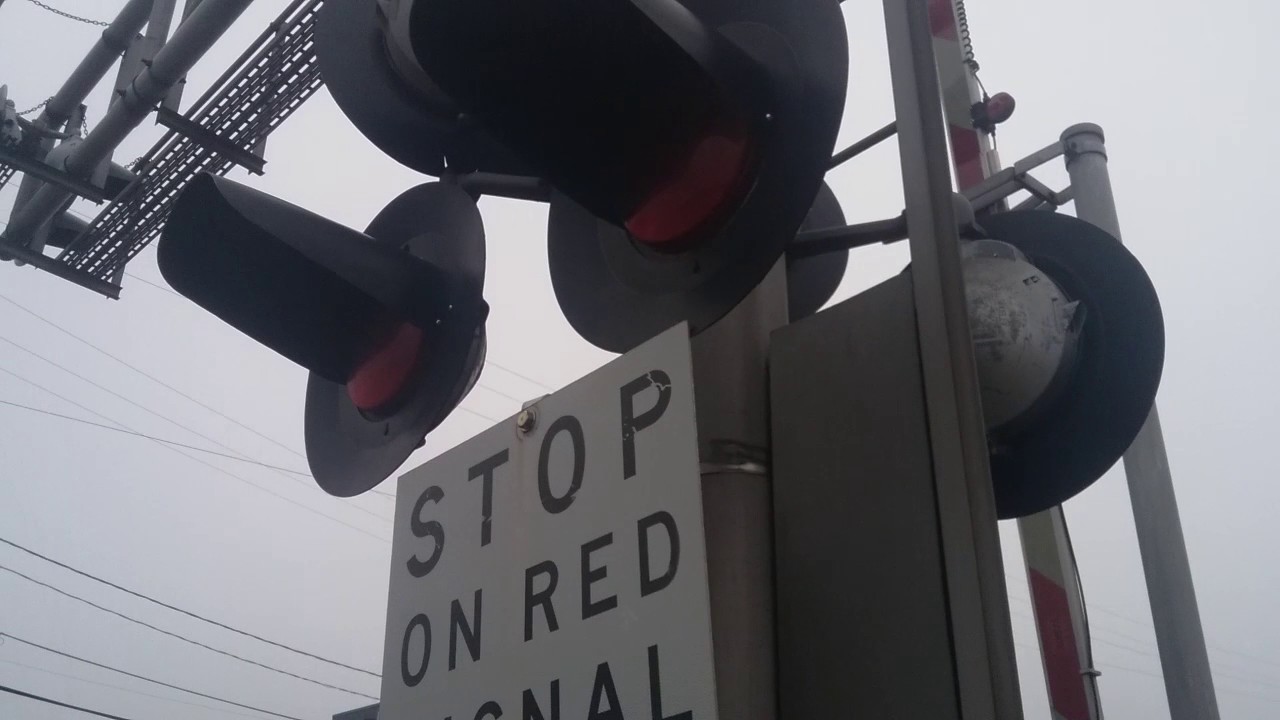 ABC 12 Headquarters Railroad Crossing Flint MI. Crossing Tour