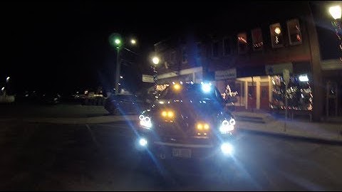 Amber Strobe/Work Lights Install