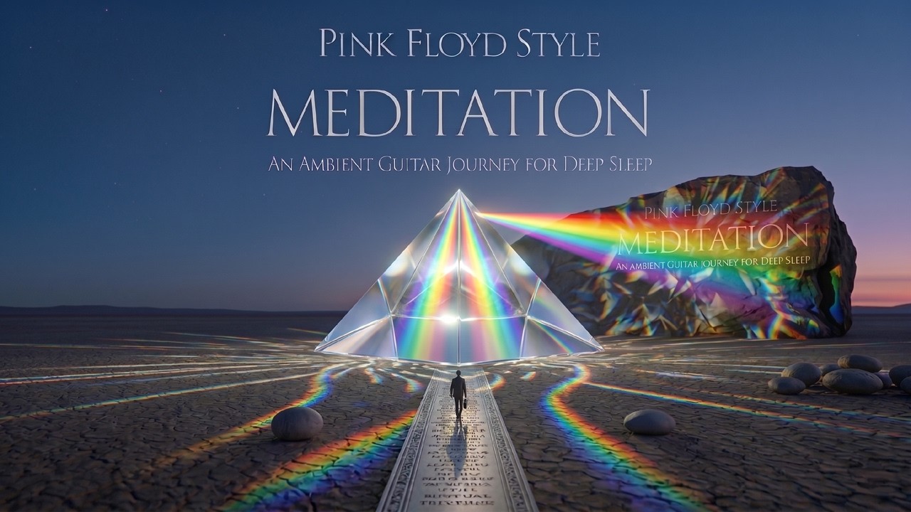 PINK FLOYD STYLE - MEDITATION v. 6 | An Ambient Guitar Journey for Deep Sleep