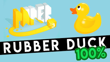 PAPER.IO 3D - RUBBER DUCK 100%