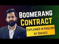 Boomerang contract explained in english by ceo shavez