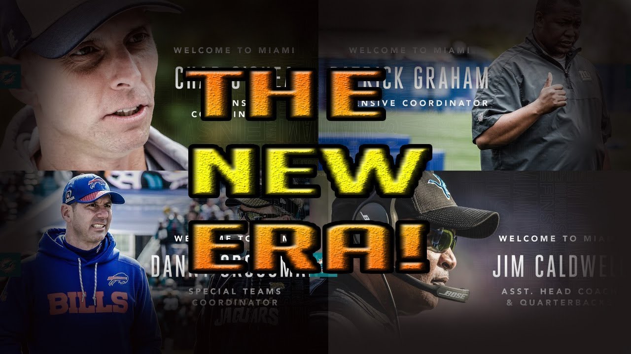 NEW ERA! GOING THROUGH ALL OF THE MIAMI DOLPHINS NEW COACHES!! @1KFLeXin | Dolphins fan