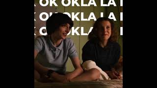 Mileven Throughtout The Season (1-4) #shorts