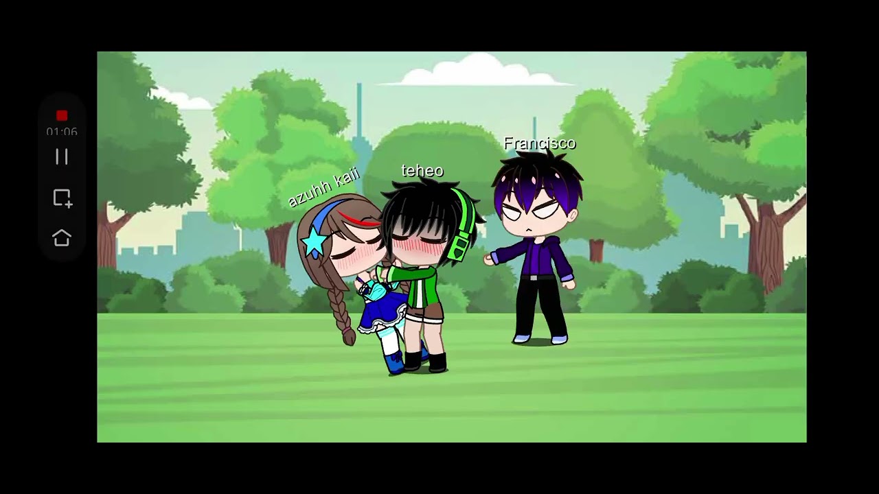 Francisco y Theo pelean por azuhh parte2