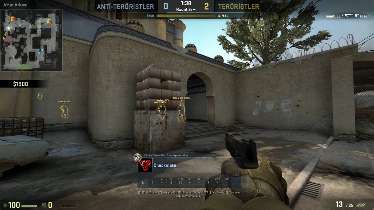 XiSTOU |  STANDS ALONE IN HOPELESS ROUND WITH P250 - 4K