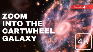 Zoom into the Cartwheel Galaxy 4k!