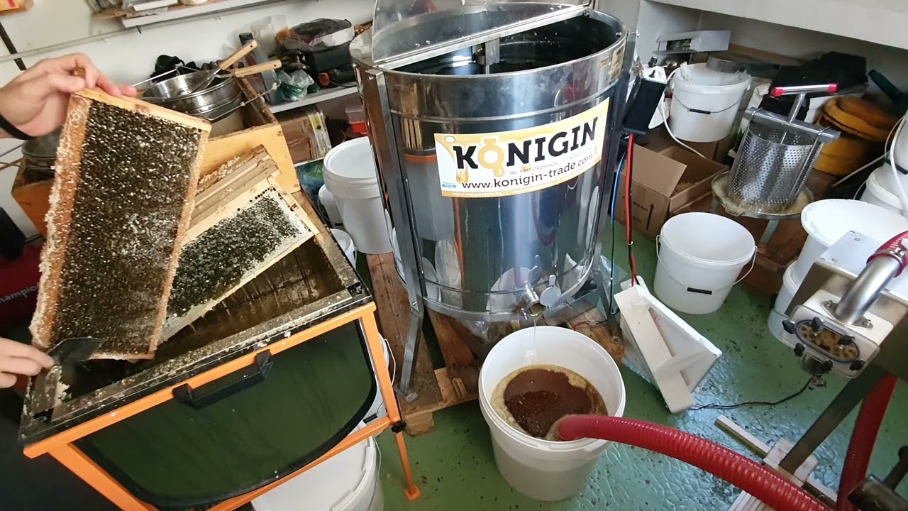 Un utilaj nou in laboratorul meu de extractie. Prezint un ciclu complet de extractie.