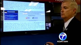 New way to track sex offenders unveiled