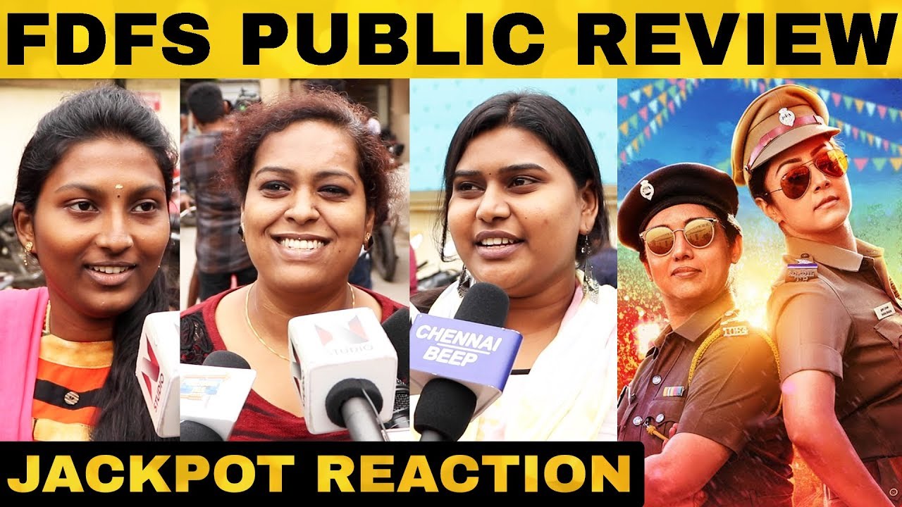 Jackpot FDFS Public Review | Jyothika | Revathi | Samuthirakani | Yogi Babu | Mansoor Ali Khan