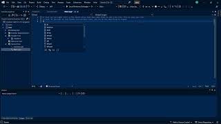 How to create project with multiple source files in Microsoft Visual Studio