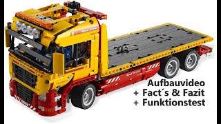 Mein überraschung Technik Set des Jahres I LEGO® Flatbed Truck I Set: 8109 I Aufbauvideo