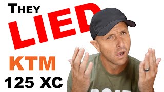 They LIED to us | 2021 KTM 125 XC Full Review