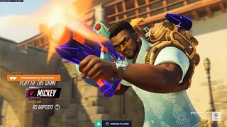 Overwatch - Baptiste - Eichenwalde - Play of the game