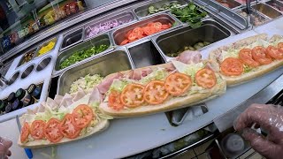 Subway Sandwiches POV One Hour Working At Subway, Catering Order And More!