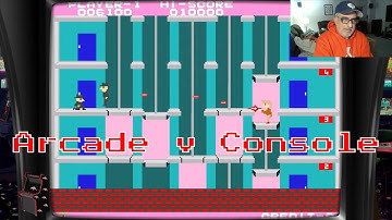 Elevator Action Retro Arcade v Retro Console, with Commentary