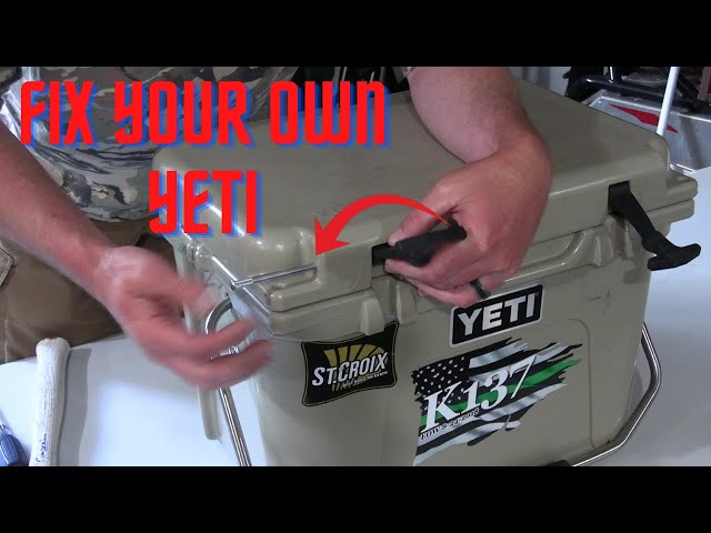 How to Replace the T-Latch on a Yeti Cooler 