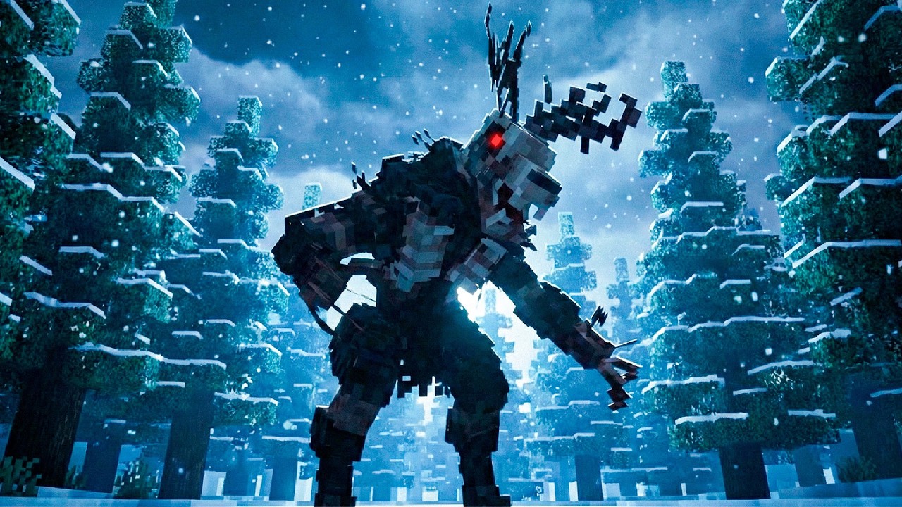 A LENDA DO WENDIGO NO MINECRAFT! (FILME COMPLETO)