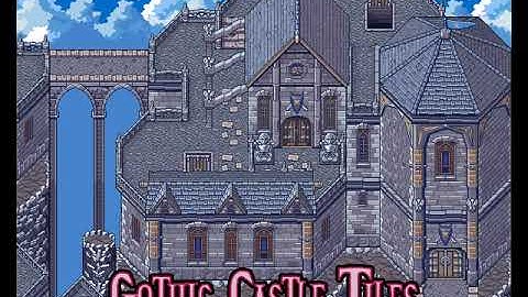 Gothic Castle Tiles - RPG Maker MV