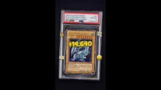 This card sold for $14,640 😱 2002 Yu-Gi-Oh! Promo Dark Duel Stories #001 Blue-Eyes White #shorts