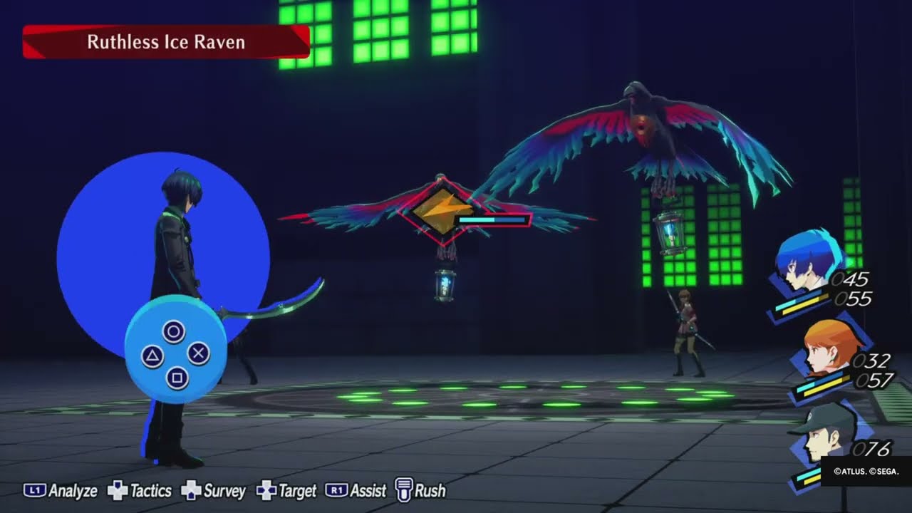 PERSONA 3 RELOAD - First Miniboss Ruthless Ice Ravens!🔥