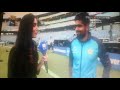 Babar azam interview with zainab abbas in 3rd twenty match against Australia