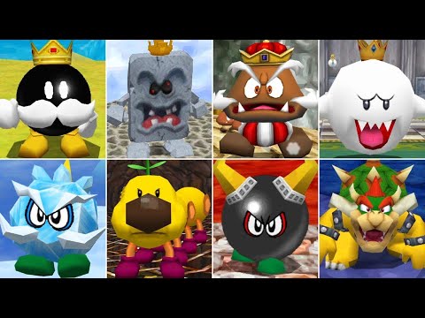 Super Mario 64 DS All Bosses No Damage Full HD 60fps - YouTube