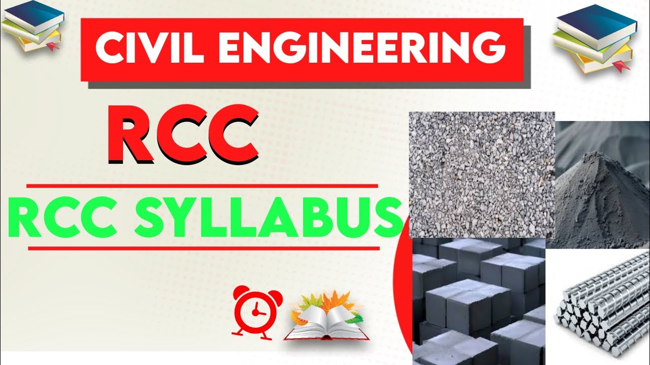 RCC SYLLABUS (Reinforced Cement Concrete) || VK CIVIL STUDY - YouTube
