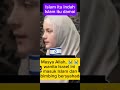 Masya Allah wanita Israel bersyahadat bikin mewek #muallaf #fpy #hijrah