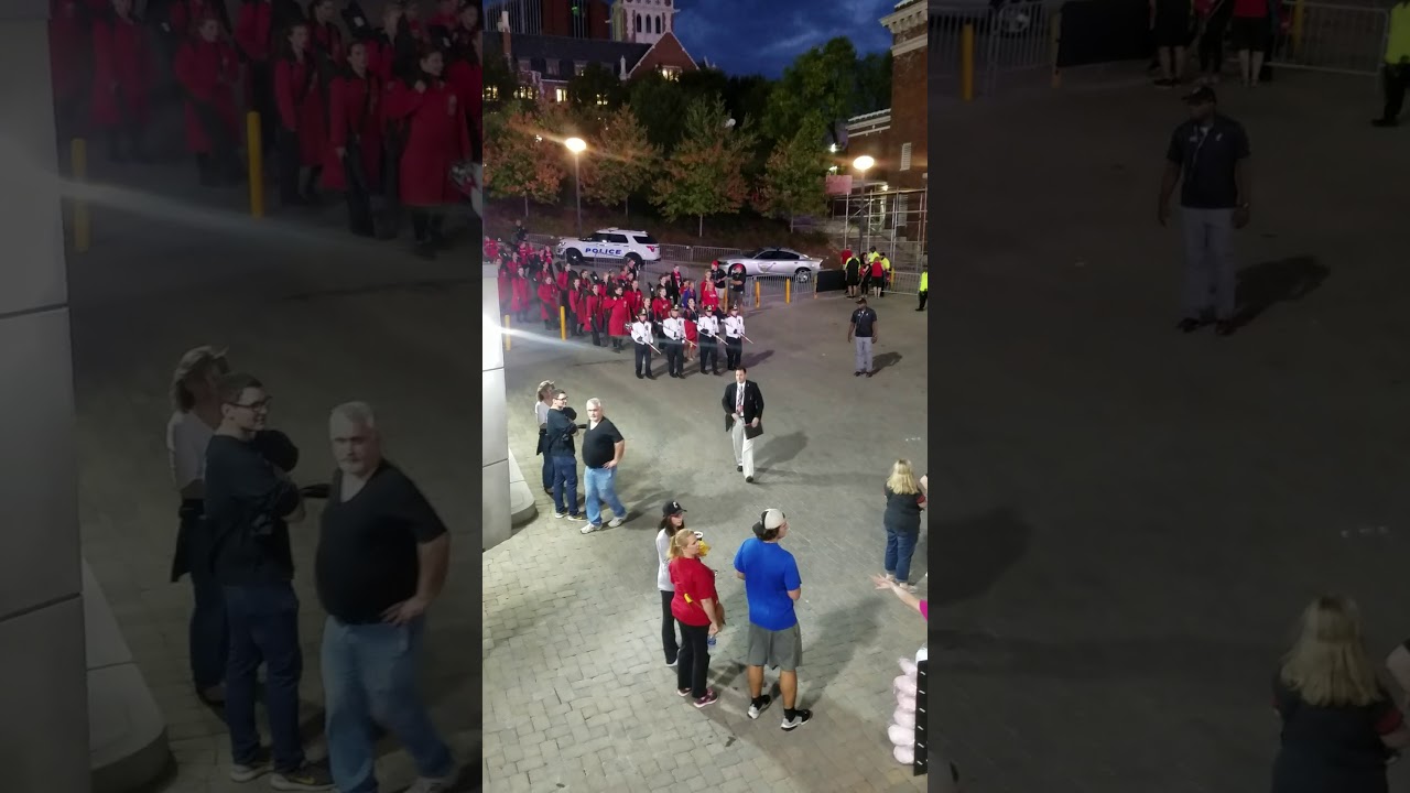 University of Cincinnati Bearcat Marching Band  Down the Drive