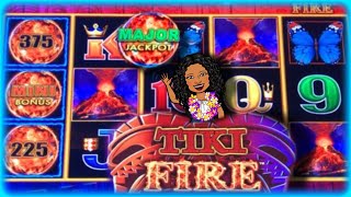 Lightning Link Slot Machine ⚡️🔗🎰 | Tiki Fire Casino Sessions 🌴🔥