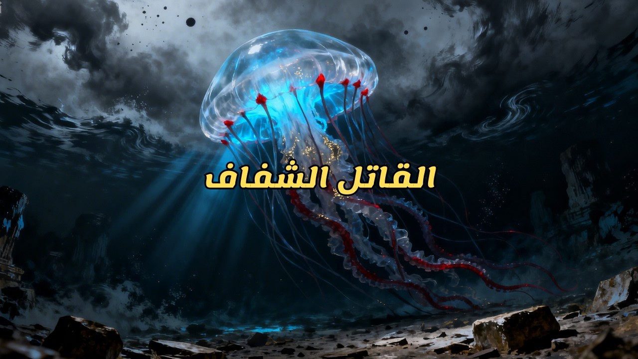 قنديل البحر العملاق  الوحش الشفاف القاتل الذي يسكن أعماق المحيطات 🌊