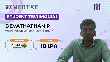 Embedded Systems Training with 100% Placement by Emertxe | Devathathan Placed at Chelsio