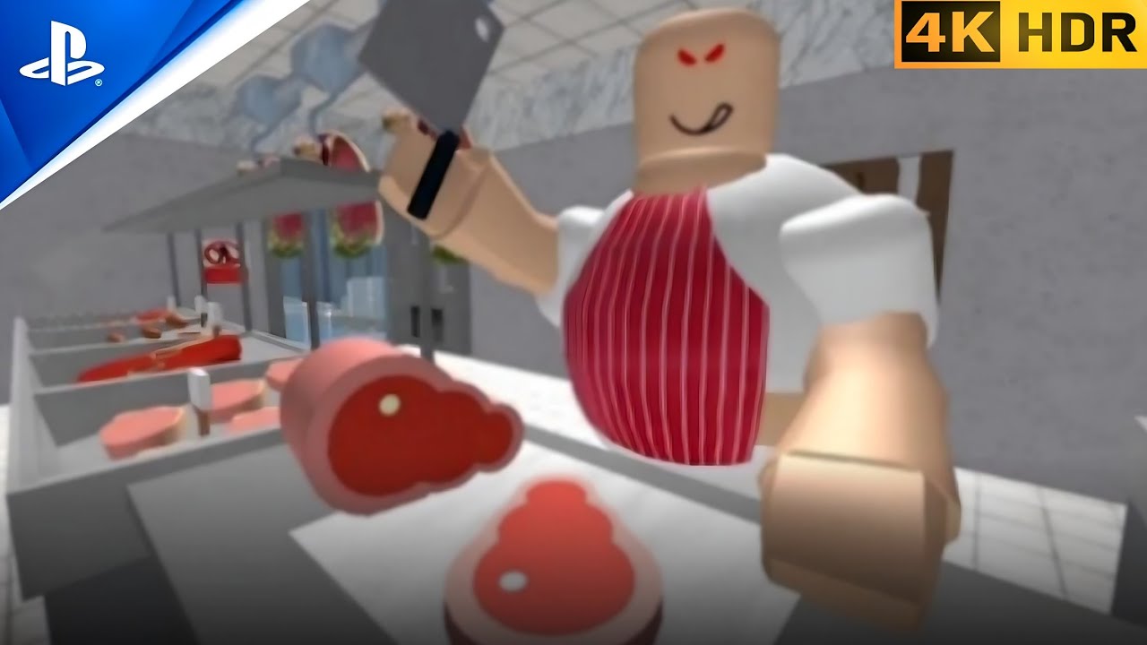 "ROBLOX" Escape The Butcher Shop Obby! (NEW READ DESC) [ ps5 120fps full Gameplay ]