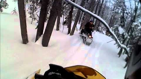 Guys Snowmobiling Trip 2012