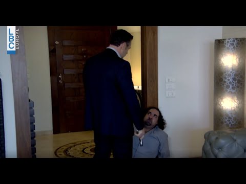 سامي لح ق تينا هو و جبران عم يضربها 