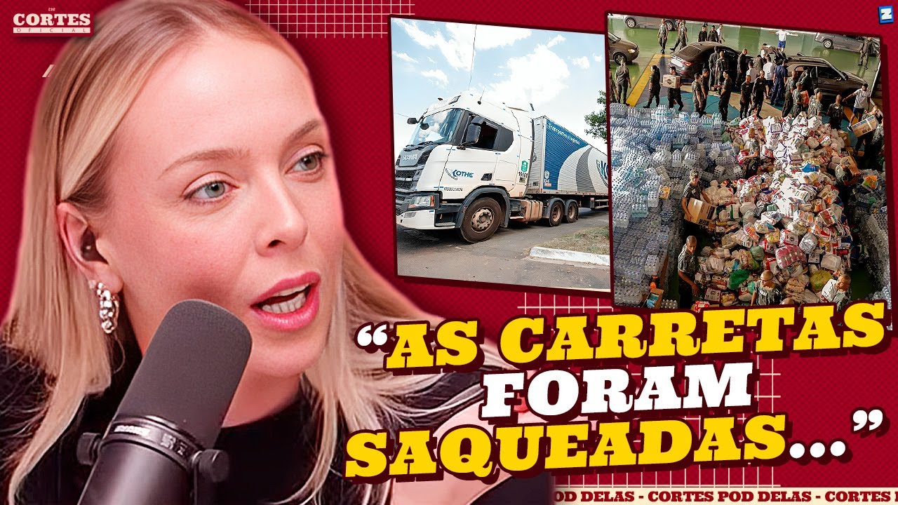 40 TONELADAS de DOAÇÕES foram SAQUEADAS?