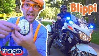 Blippi En Français - Détective Blippi Rejoint La Police Vidéos Éducatives Pour Les Enfants